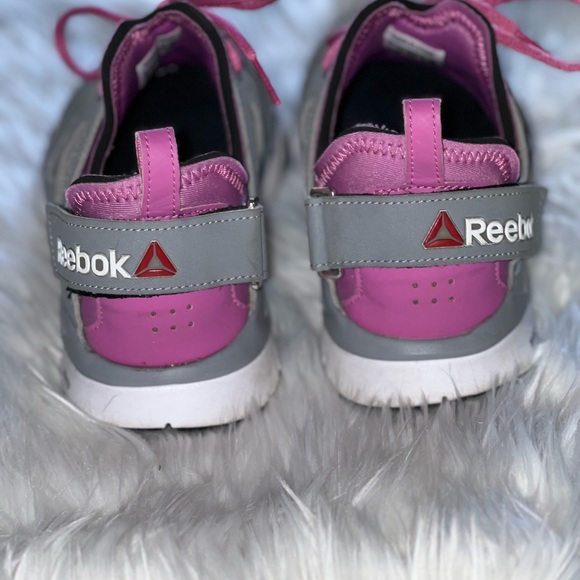 Reebok Nanoweb ZRated Training Shoe Sneaker Women’s Size 8 Gray/Pink - Picture 8 of 8